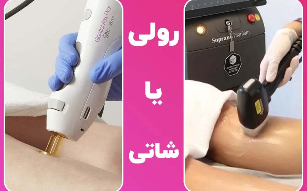 لیزر شاتی یا رولی